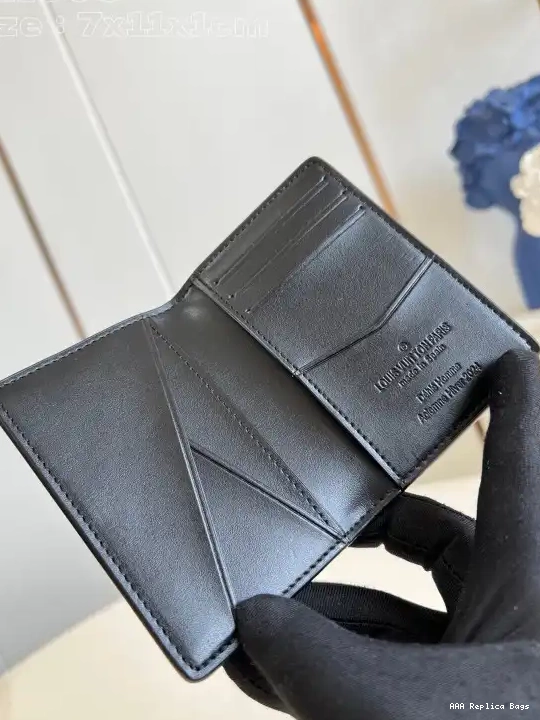 Aaa replica ru VUITTON Pocket Organizer-7.5*11.1*1 cm LOUIS 0623